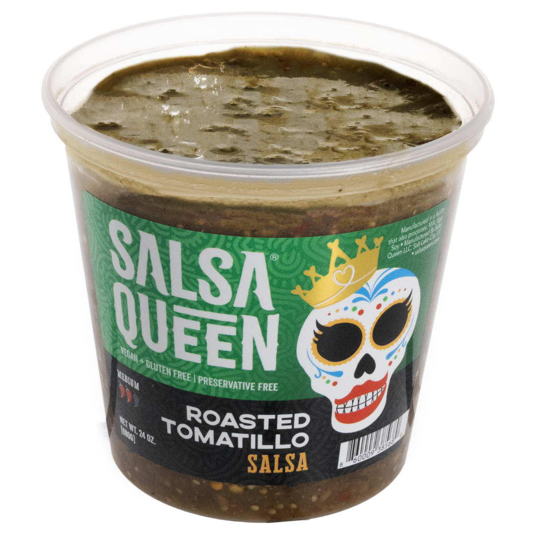 Roasted Tomatillo Club Size (24oz) – Salsa Queen