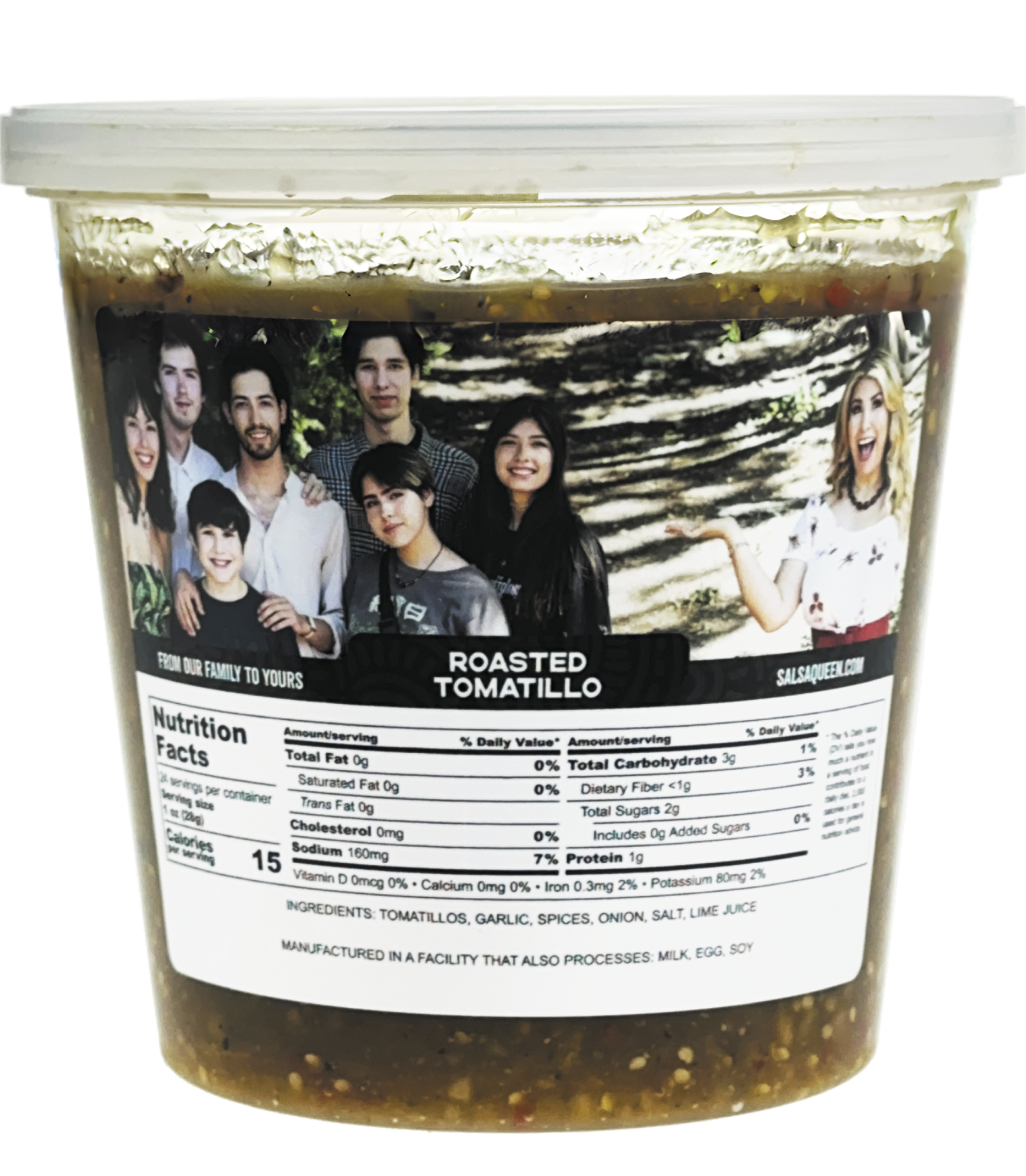 Roasted Tomatillo Club Size (24oz) – Salsa Queen