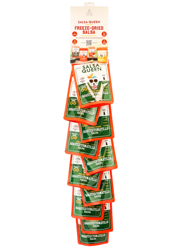 10-Case Pack - Freeze-Dry Roasted Tomatillo - Salsa Queen