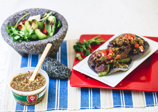 Roasted Tomatillo - Salsa Queen